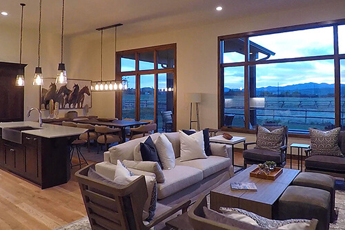 High Star Ranch Luxury Home Interior